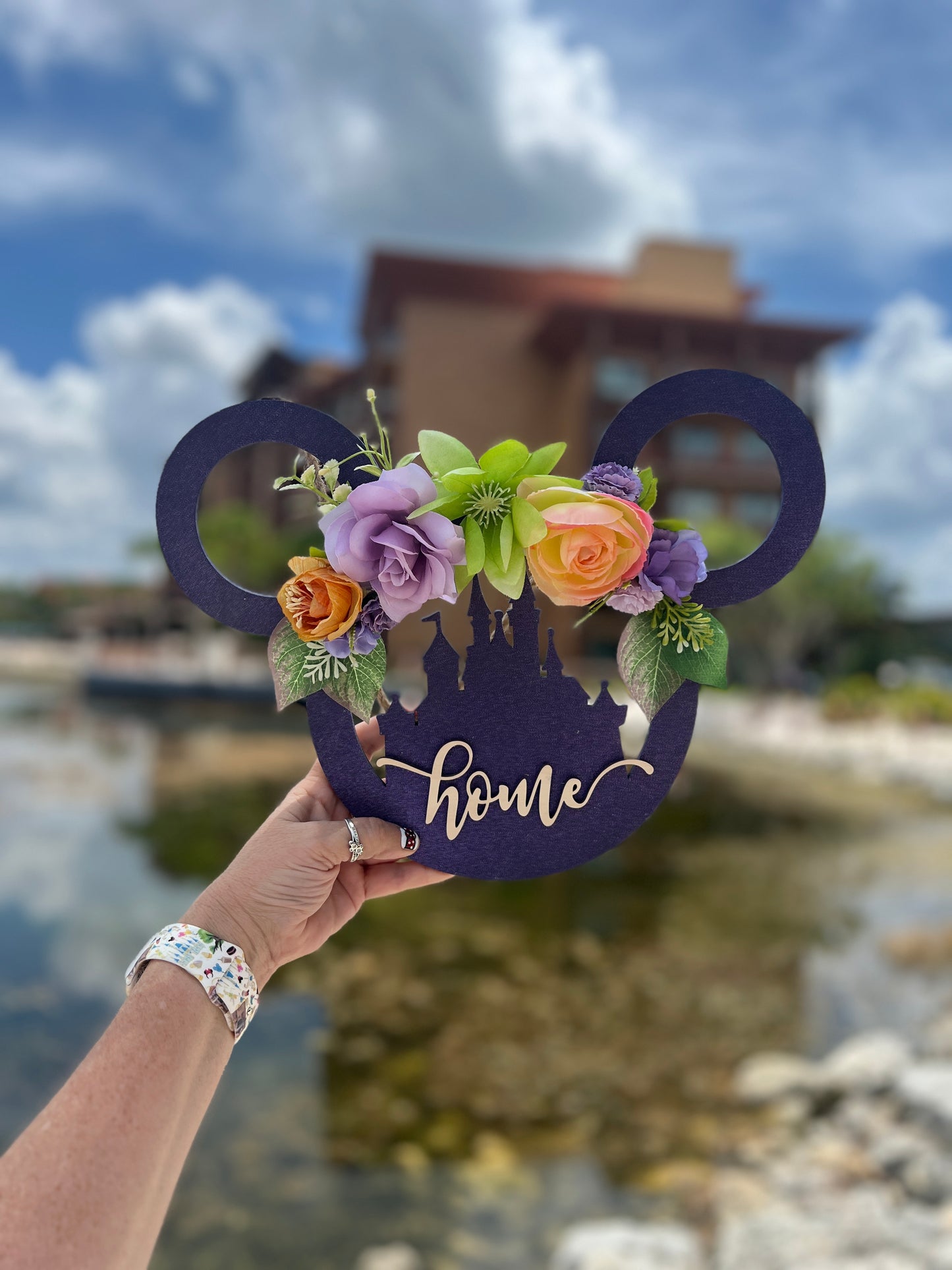 Mickey Floral Wreath