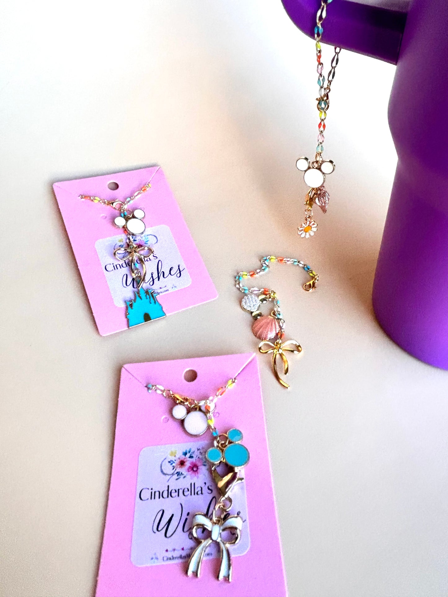 Personalized Tumbler Cup Charms