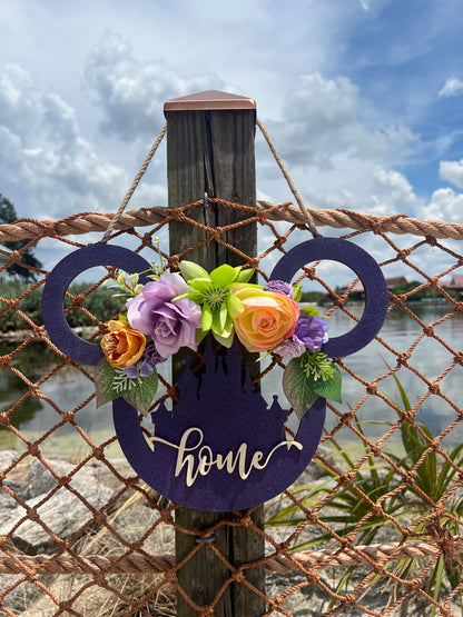 Mickey Floral Wreath