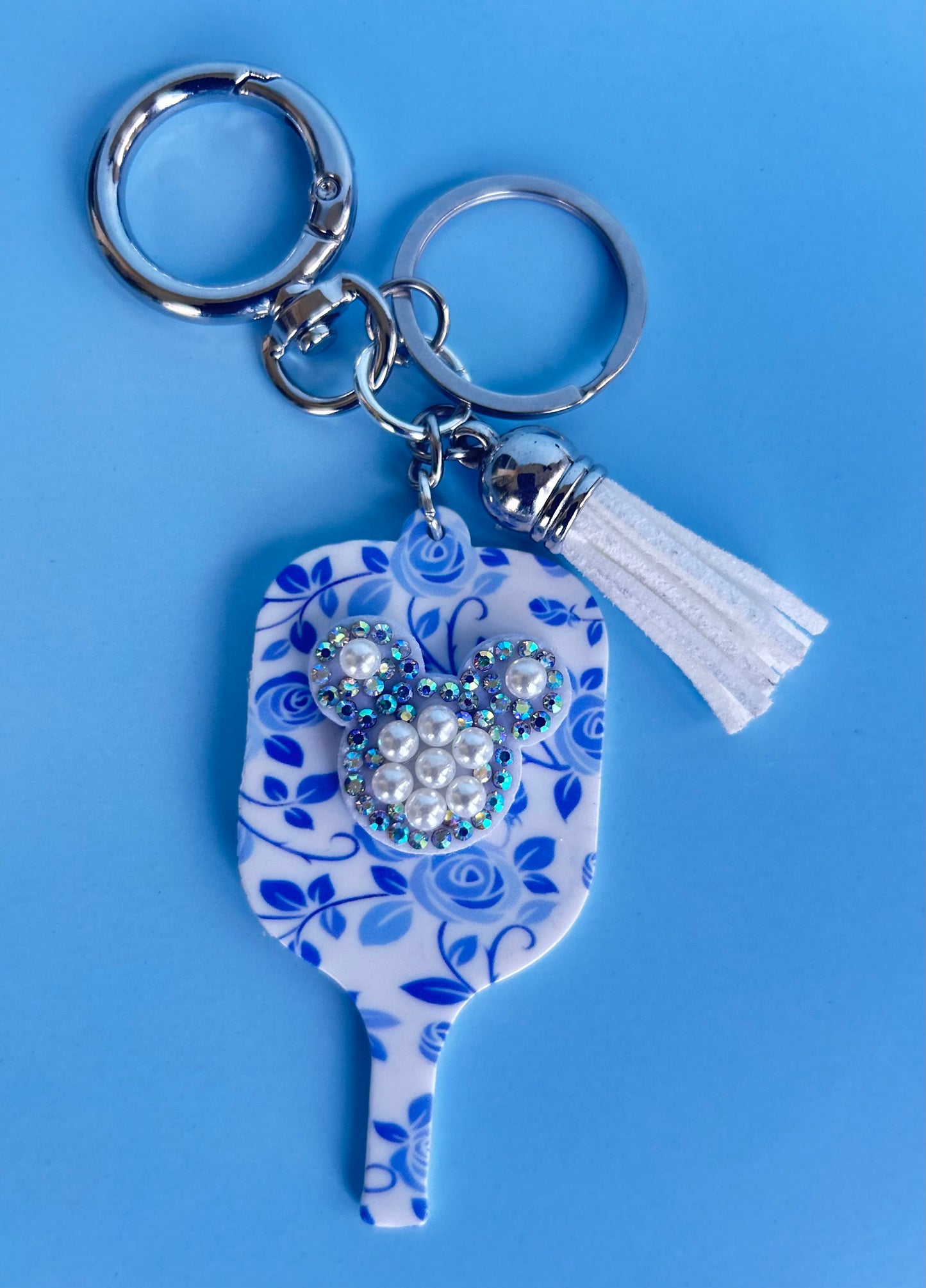 Pickleball Mickey keychain