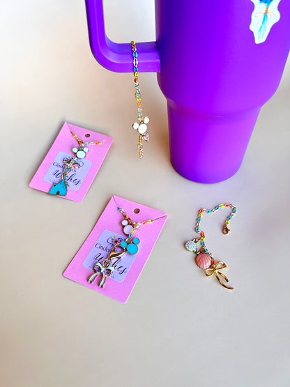 Personalized Tumbler Cup Charms