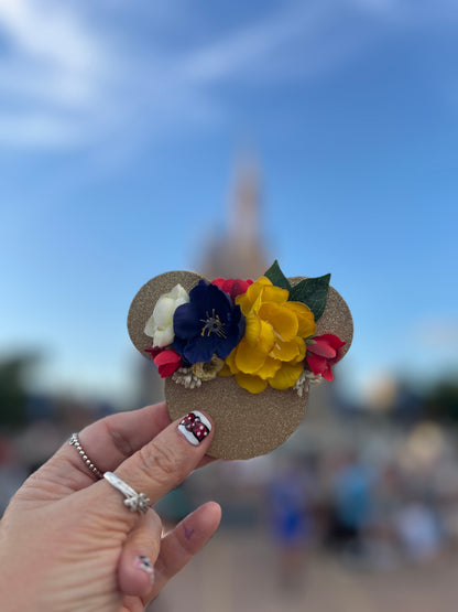 Mickey Floral magnet