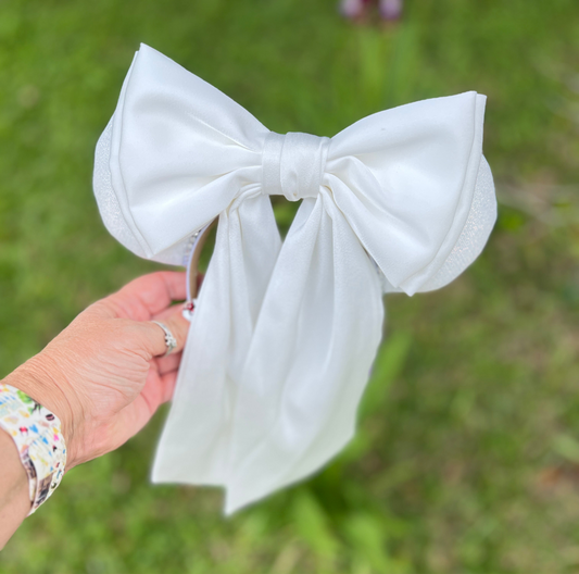 White Mouse Wedding Ears