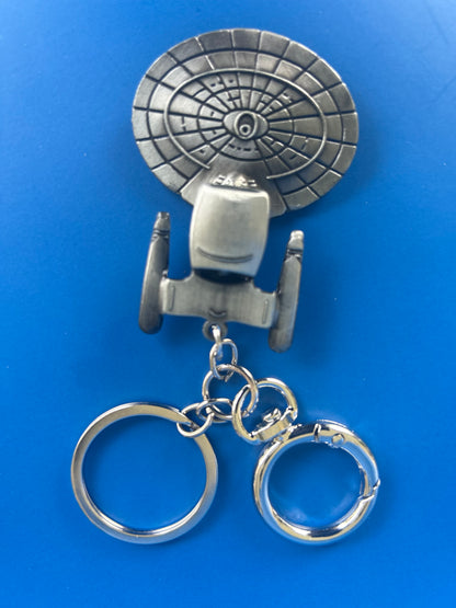 Star Trek USS Enterprise keychain