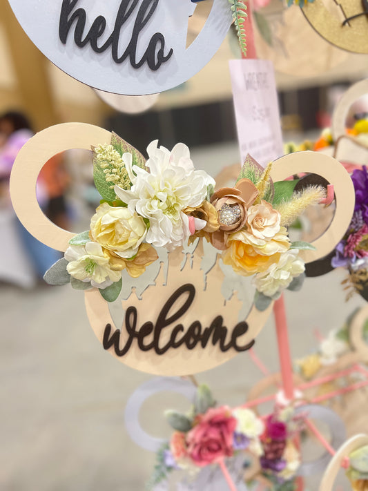 Mickey Floral Wreath