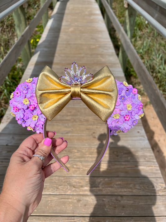 Mickey Bridesmaid Ears Rapunzel Mickey Ears