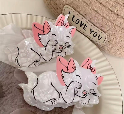 Marie Cat hair clip Vacation Gift for Her