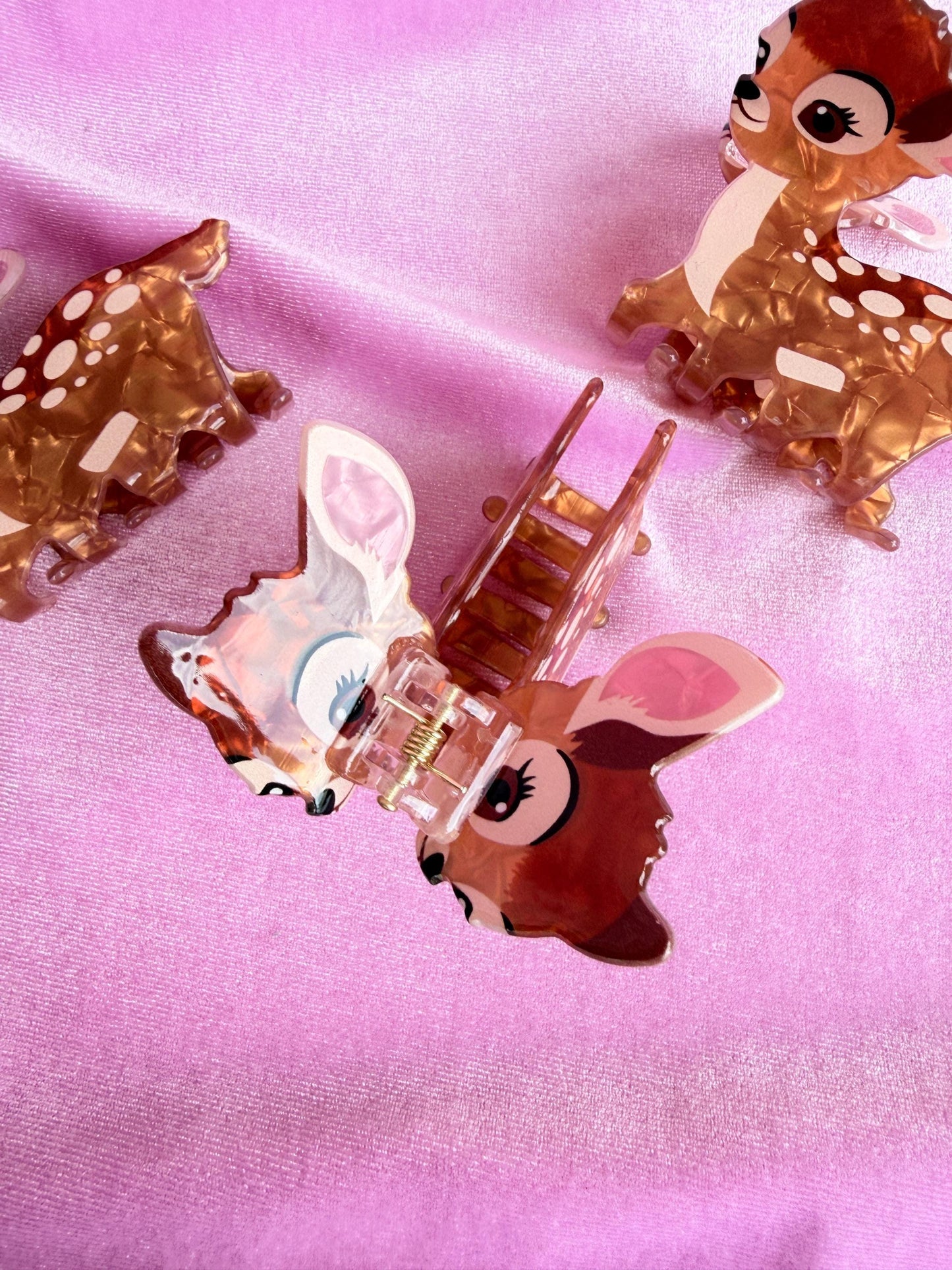 Deer Hair Clip Fall Hair Accessories