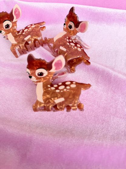 Deer Hair Clip Fall Hair Accessories