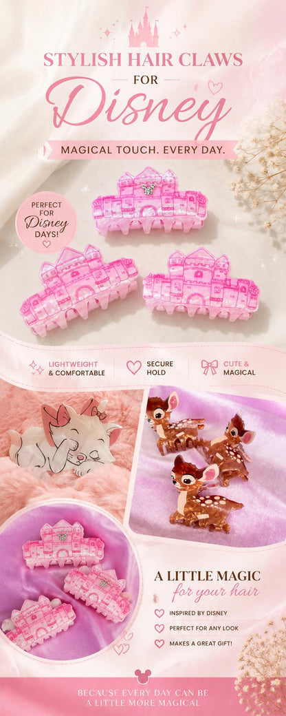 Deer Hair Clip Fall Hair Accessories