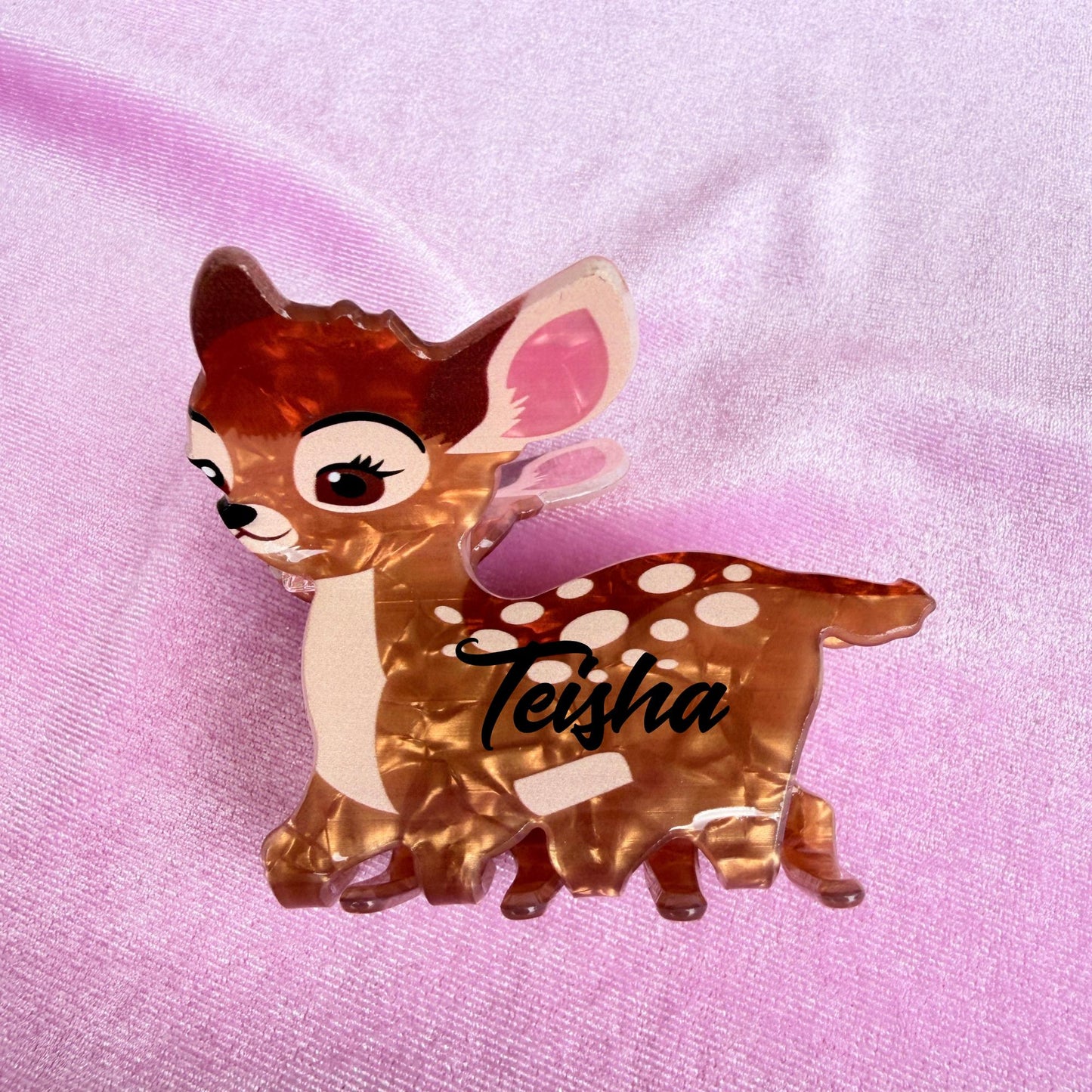 Deer Hair Clip Fall Hair Accessories