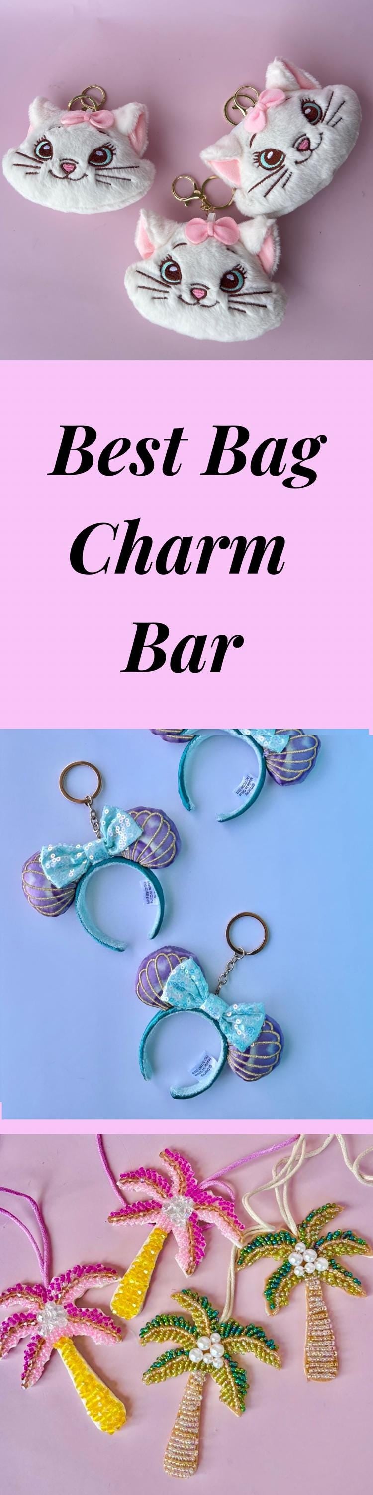 Mini Mouse Ear Headband Keychain Little Mermaid Bag Charm