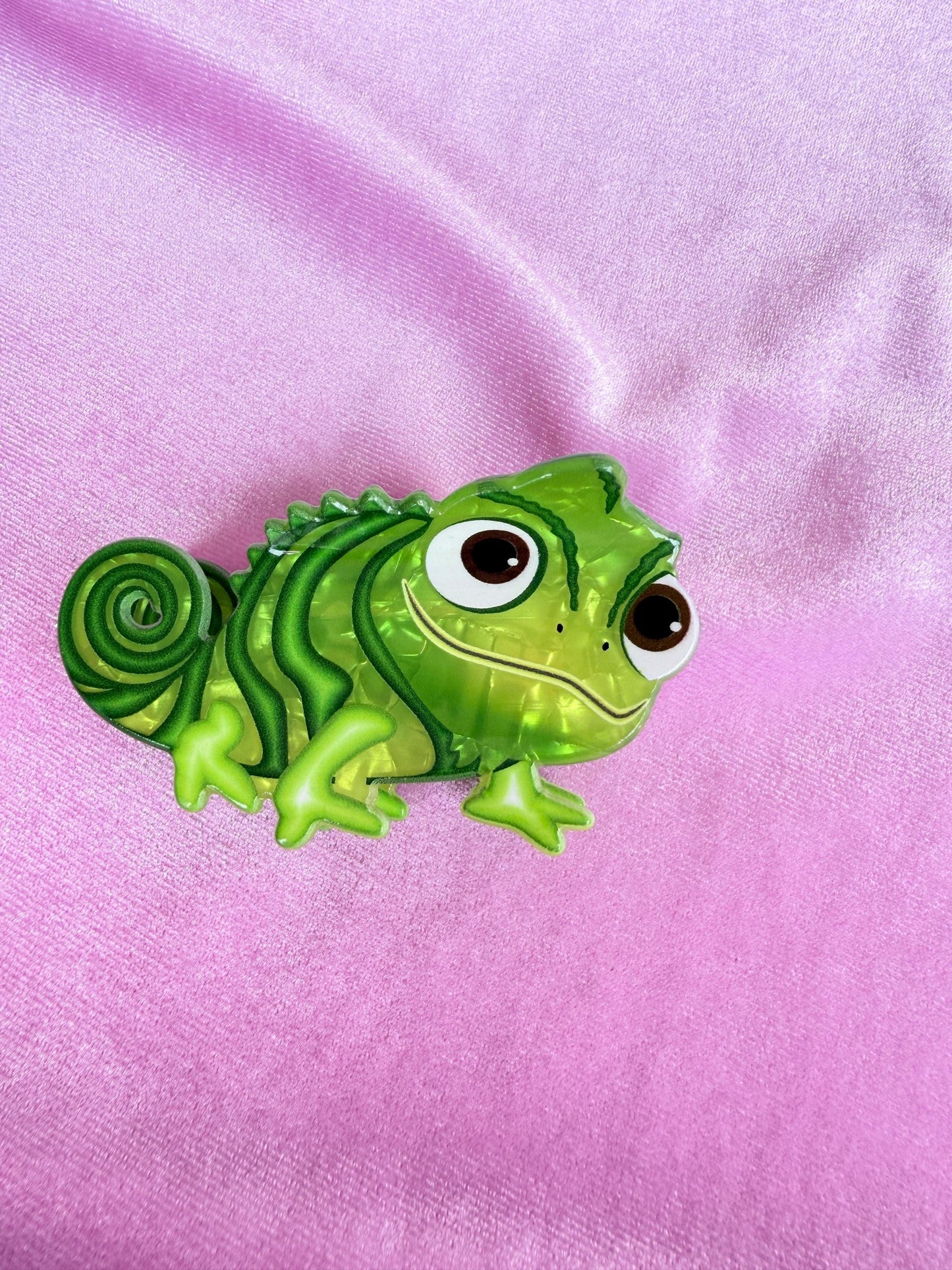Pascal hair clip Rapunzel Cosplay Costume