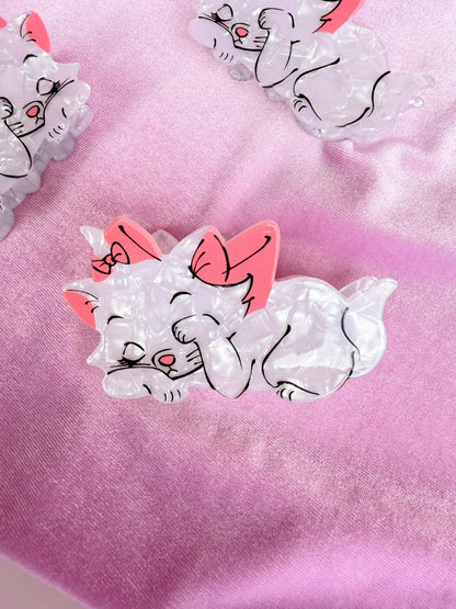 Marie Cat hair clip Vacation Gift for Her