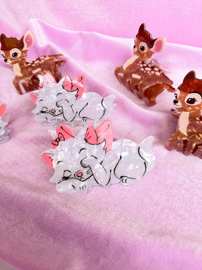 Marie Cat hair clip Vacation Gift for Her