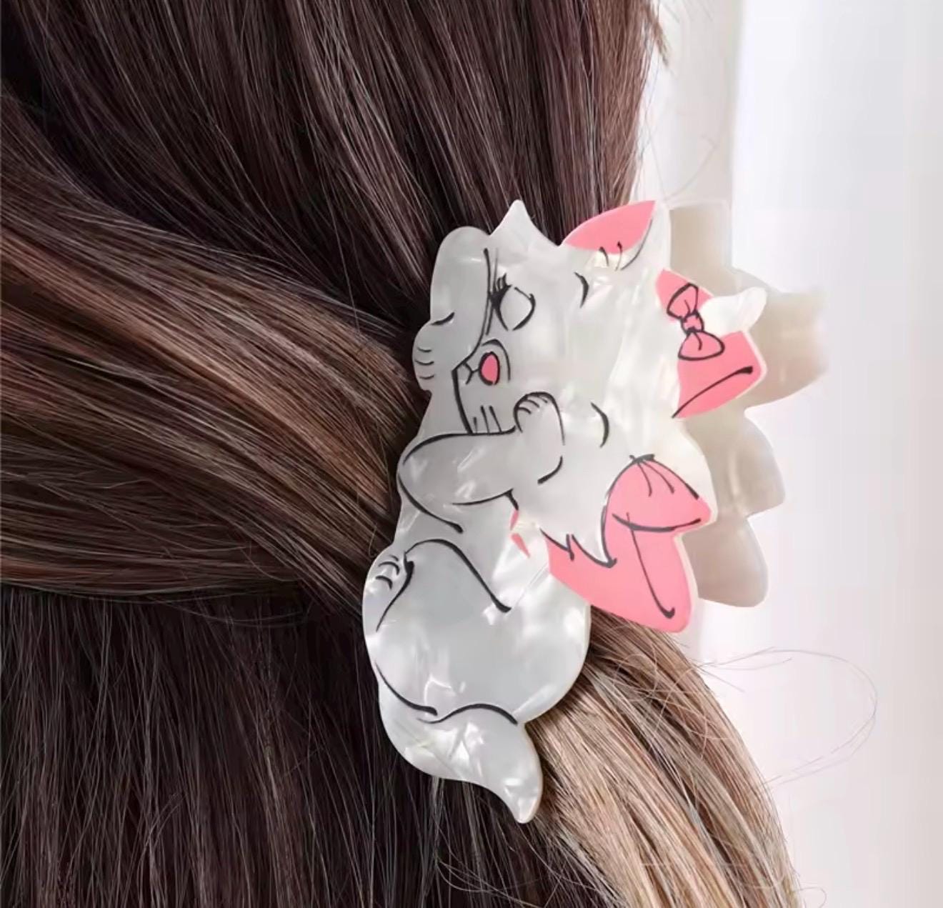 Marie Cat hair clip Vacation Gift for Her