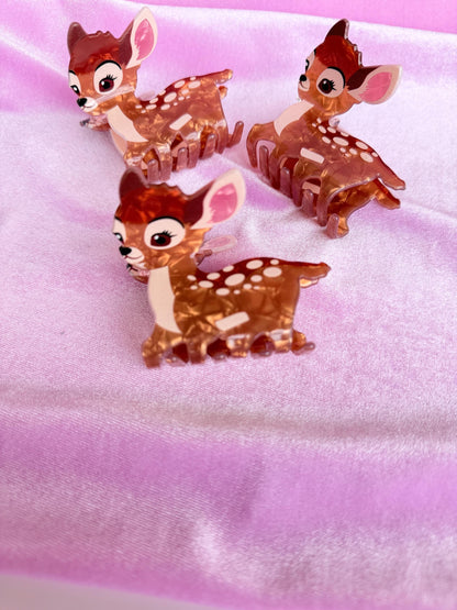Deer Hair Clip Fall Hair Accessories