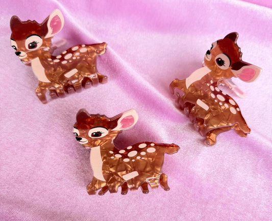 Deer Hair Clip Fall Hair Accessories