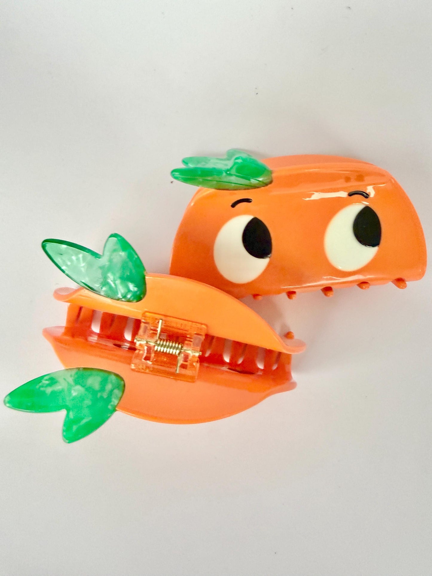 Orange Bird Hair Clip Fruit Hair Clip Epcot Orange Bird Theme Park Gift
