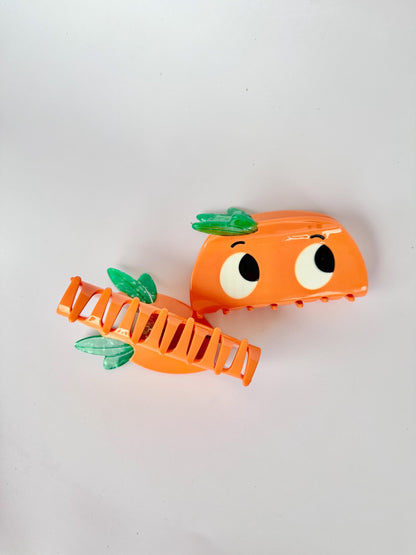Orange Bird Hair Clip Fruit Hair Clip Epcot Orange Bird Theme Park Gift