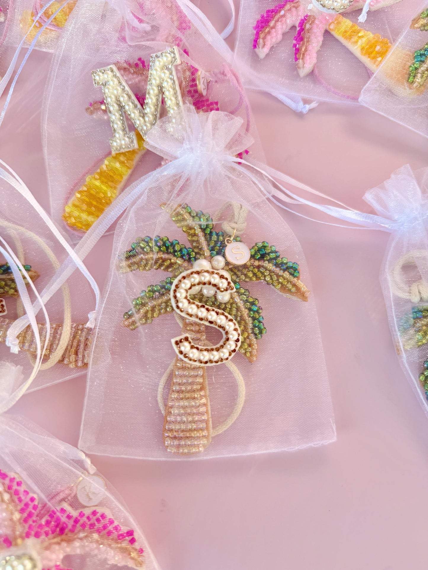 Palm Tree Party Favors Personalized Bridesmaid Gift