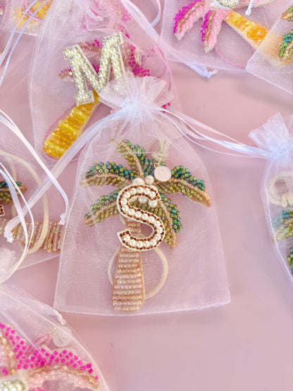 Palm Tree Party Favors Personalized Bridesmaid Gift
