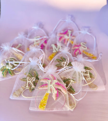 Palm Tree Party Favors Personalized Bridesmaid Gift