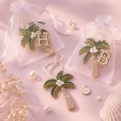 Palm Tree Party Favors Personalized Bridesmaid Gift