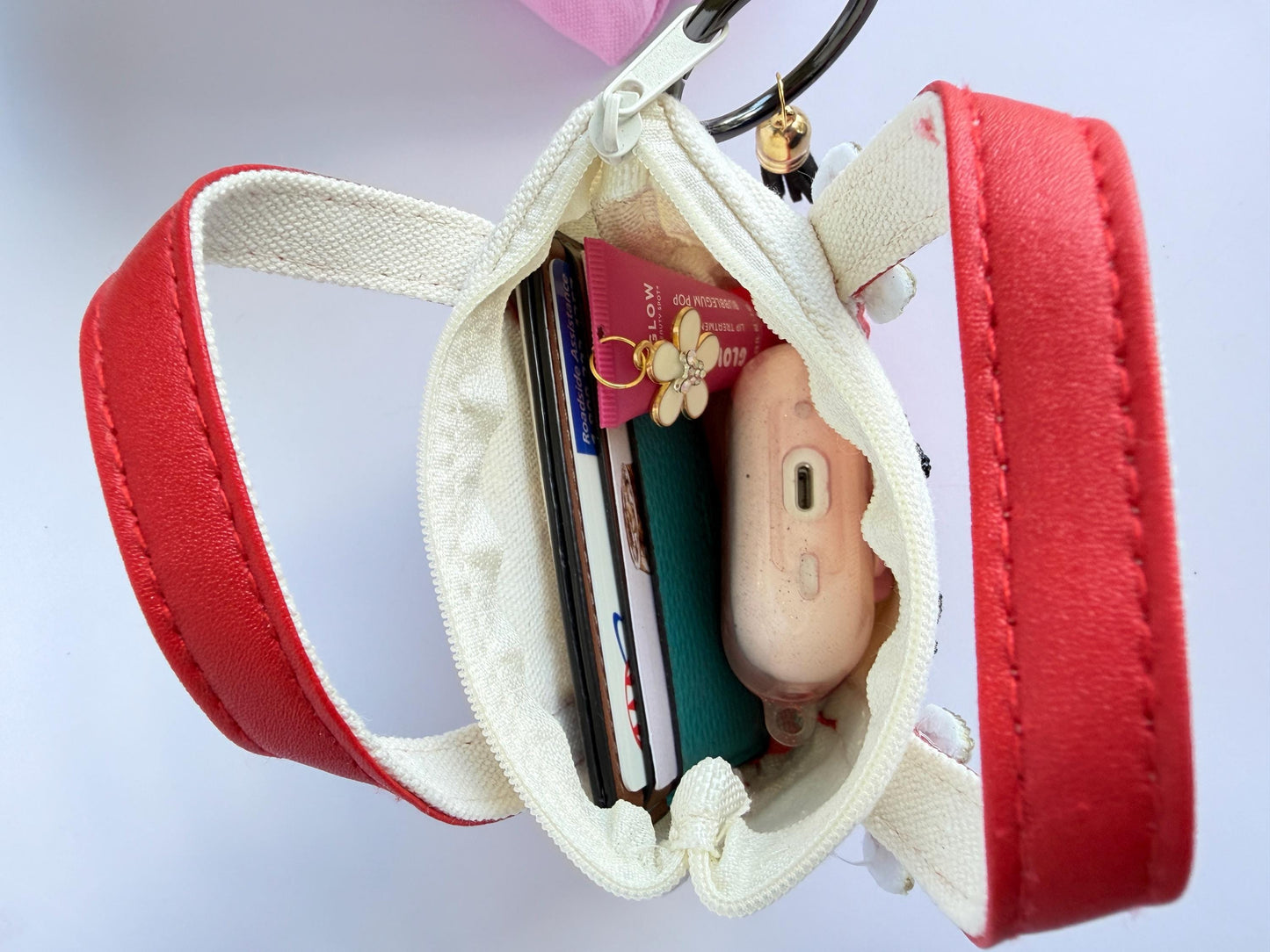 Personalized Mini Tote Bag & Mouse Ears Hair Clips