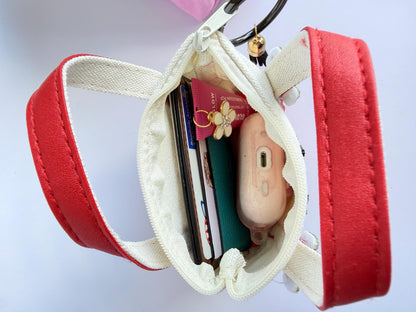 Personalized Mini Tote Bag & Mouse Ears Hair Clips