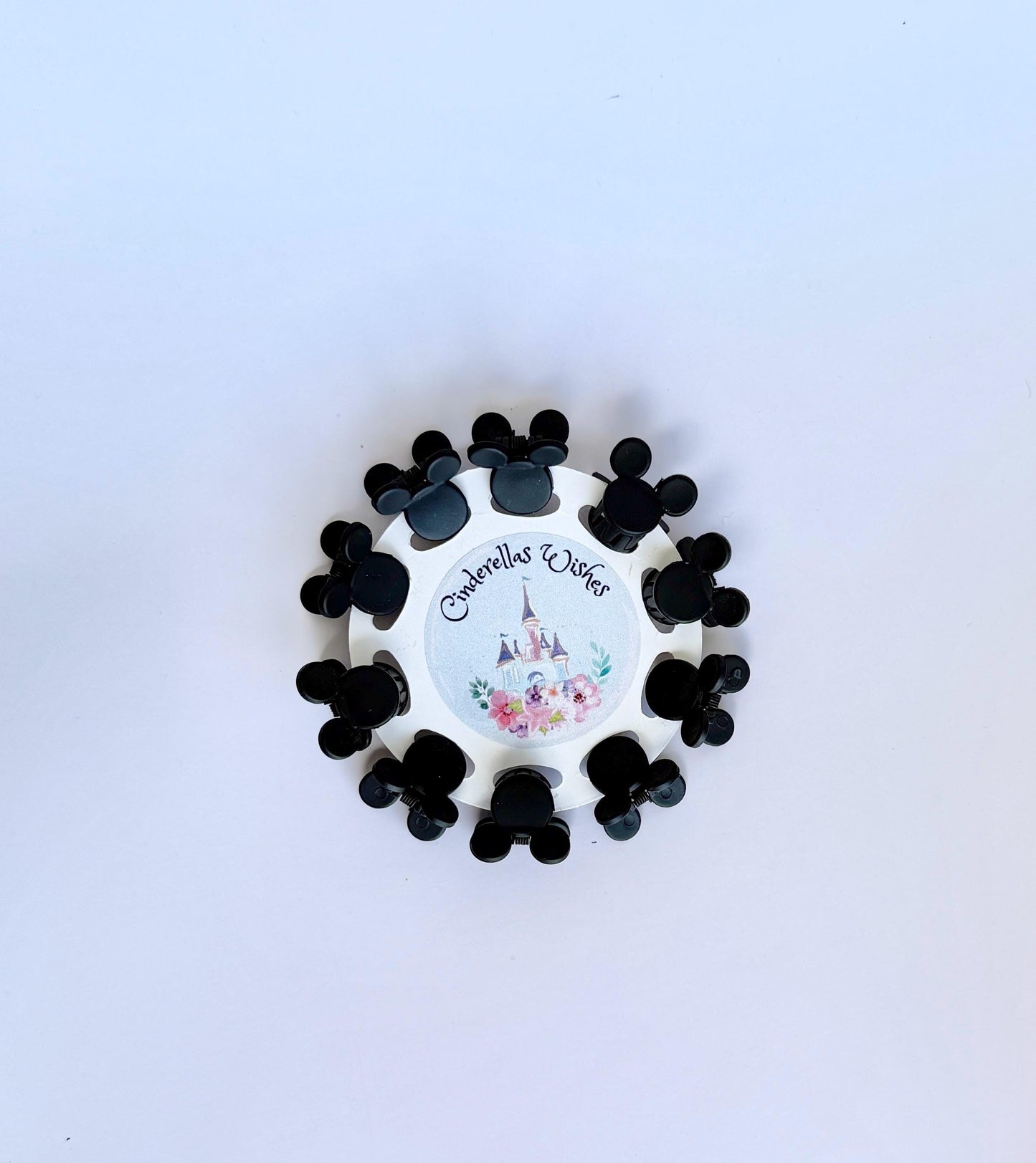 Personalized Mini Tote Bag & Mouse Ears Hair Clips