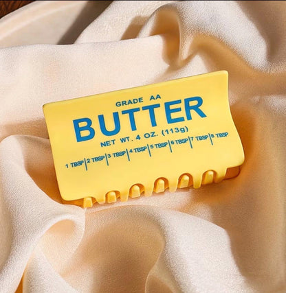 Butter Stick Hair Clip Funny Bakers Gift