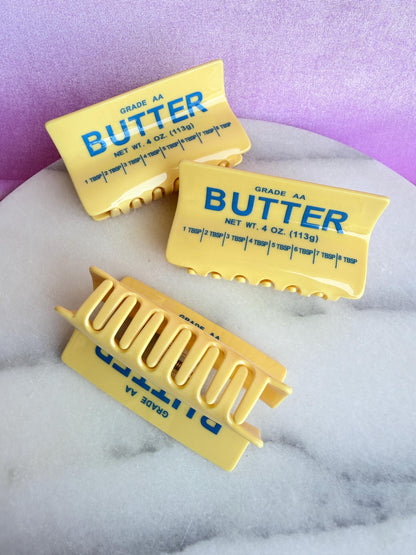 Butter Stick Hair Clip Funny Bakers Gift