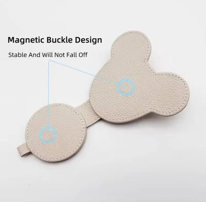 Mouse Ear Sunglasses Visor Clip Car Accessory