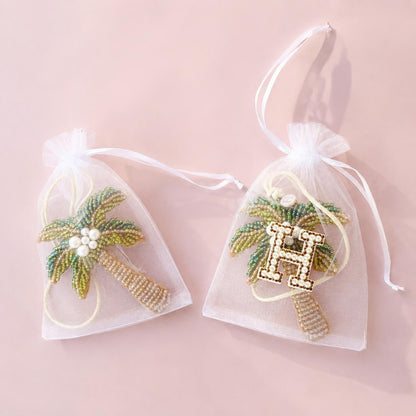 Palm Tree Party Favors Personalized Bridesmaid Gift