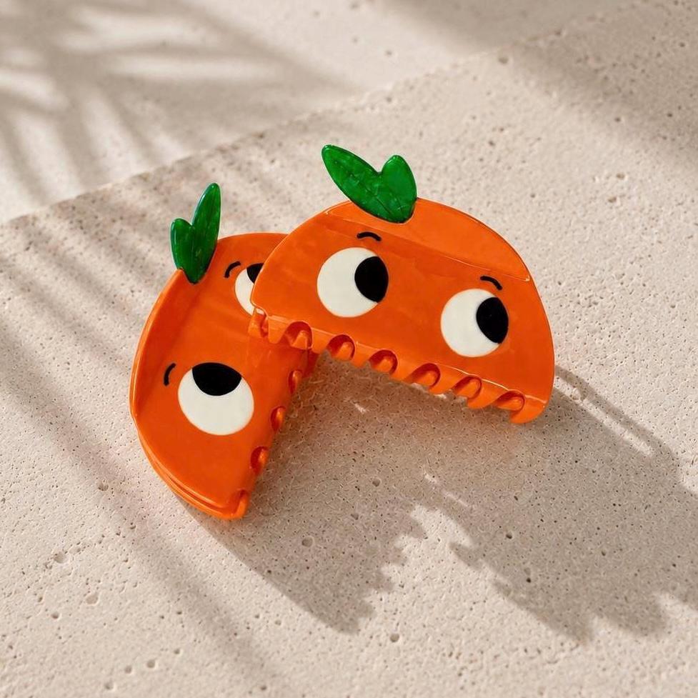 Orange Bird Hair Clip Fruit Hair Clip Epcot Orange Bird Theme Park Gift