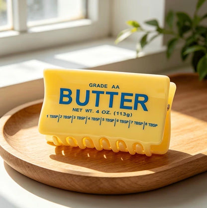 Butter Stick Hair Clip Funny Bakers Gift