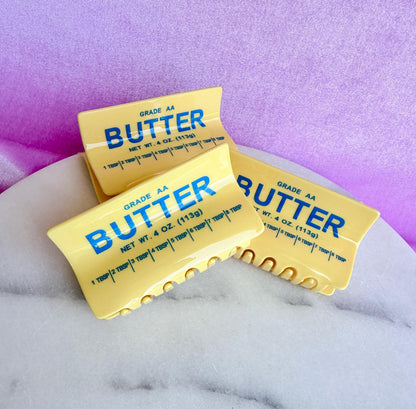 Butter Stick Hair Clip Funny Bakers Gift