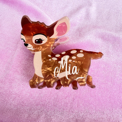 Deer Hair Clip Fall Hair Accessories