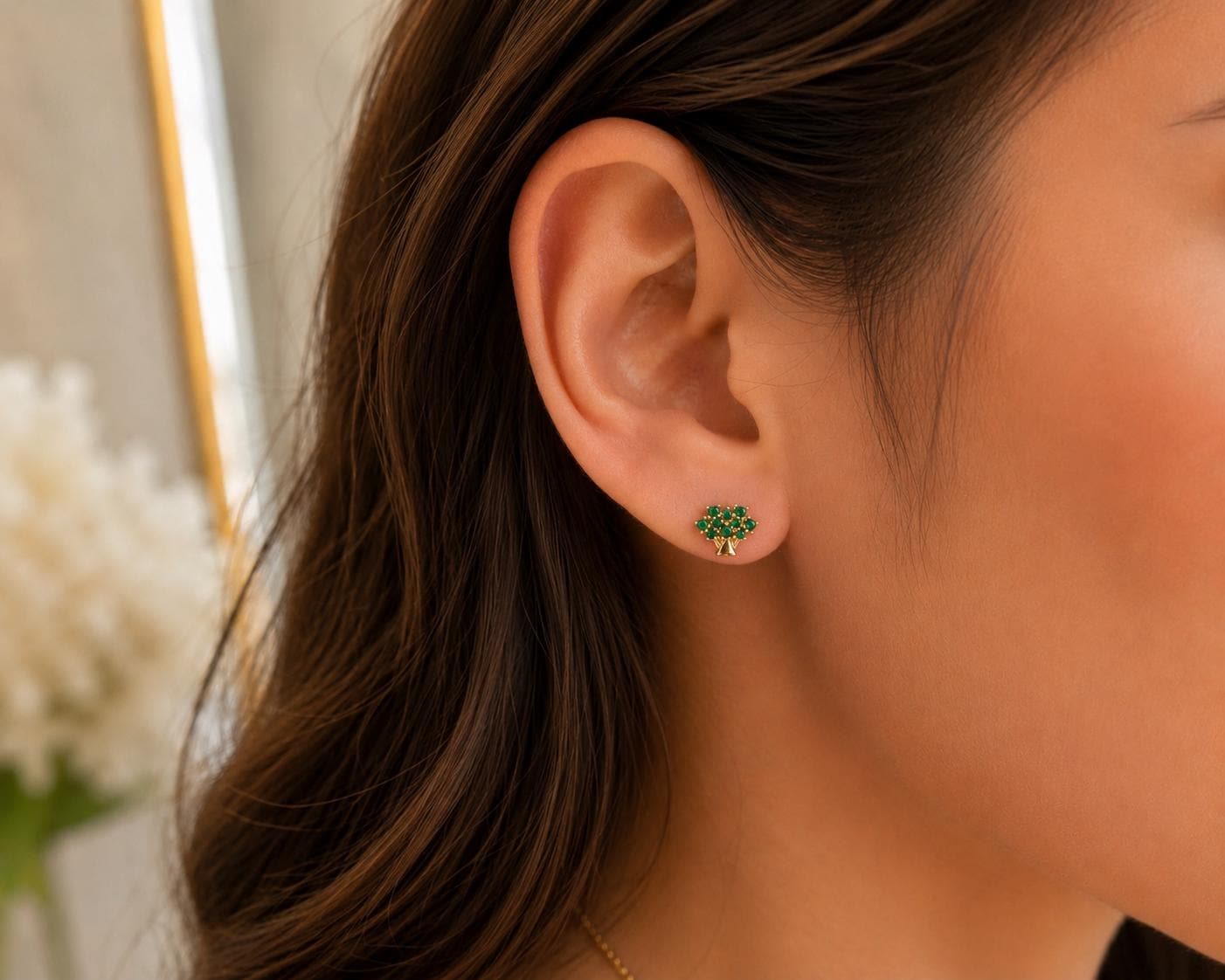 Four Park Earrings Theme Park Stud Earrings