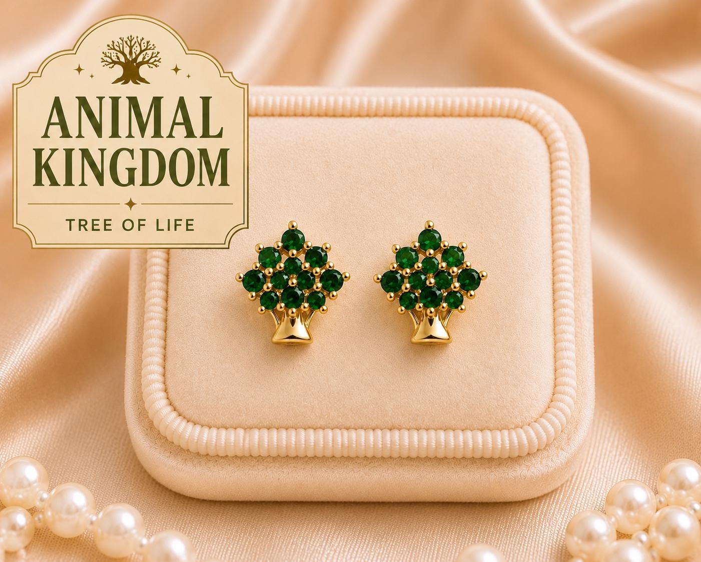 Four Park Earrings Theme Park Stud Earrings
