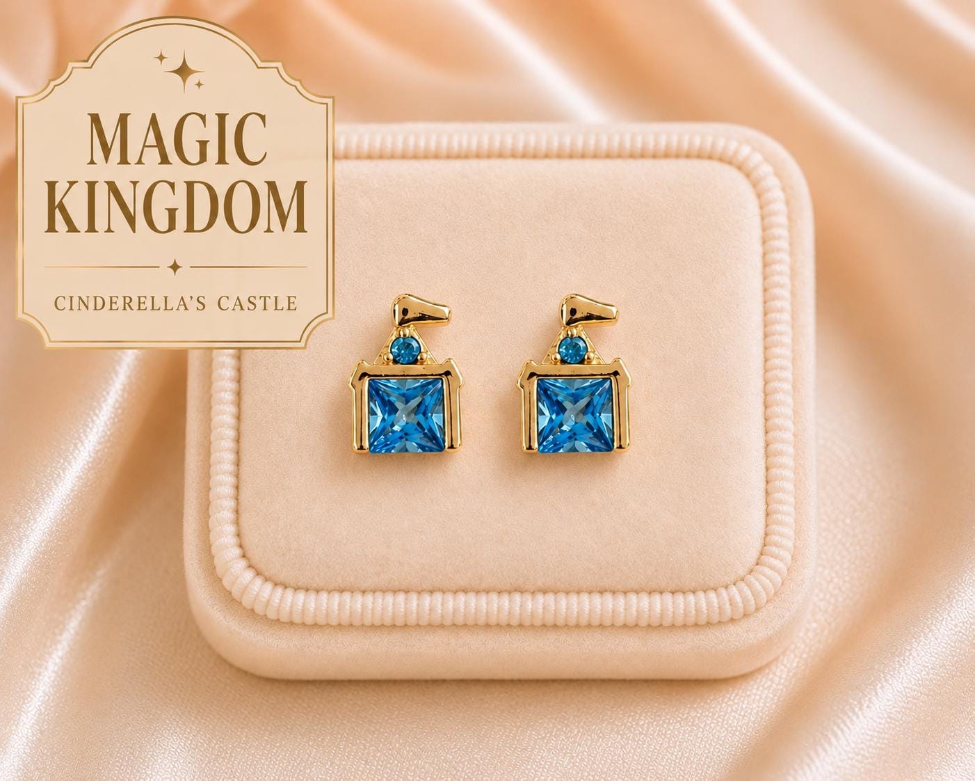 Four Park Earrings Theme Park Stud Earrings