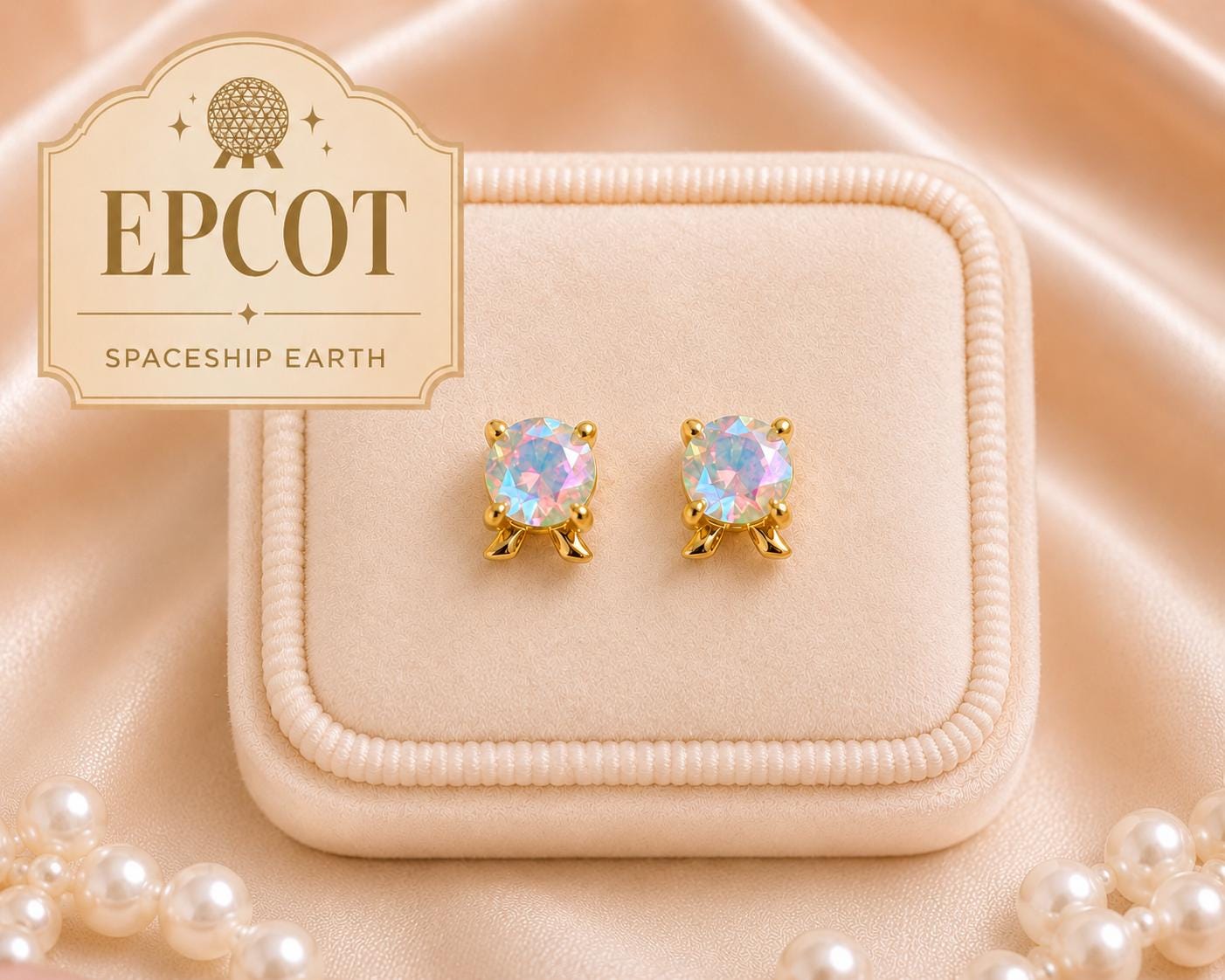 Four Park Earrings Theme Park Stud Earrings