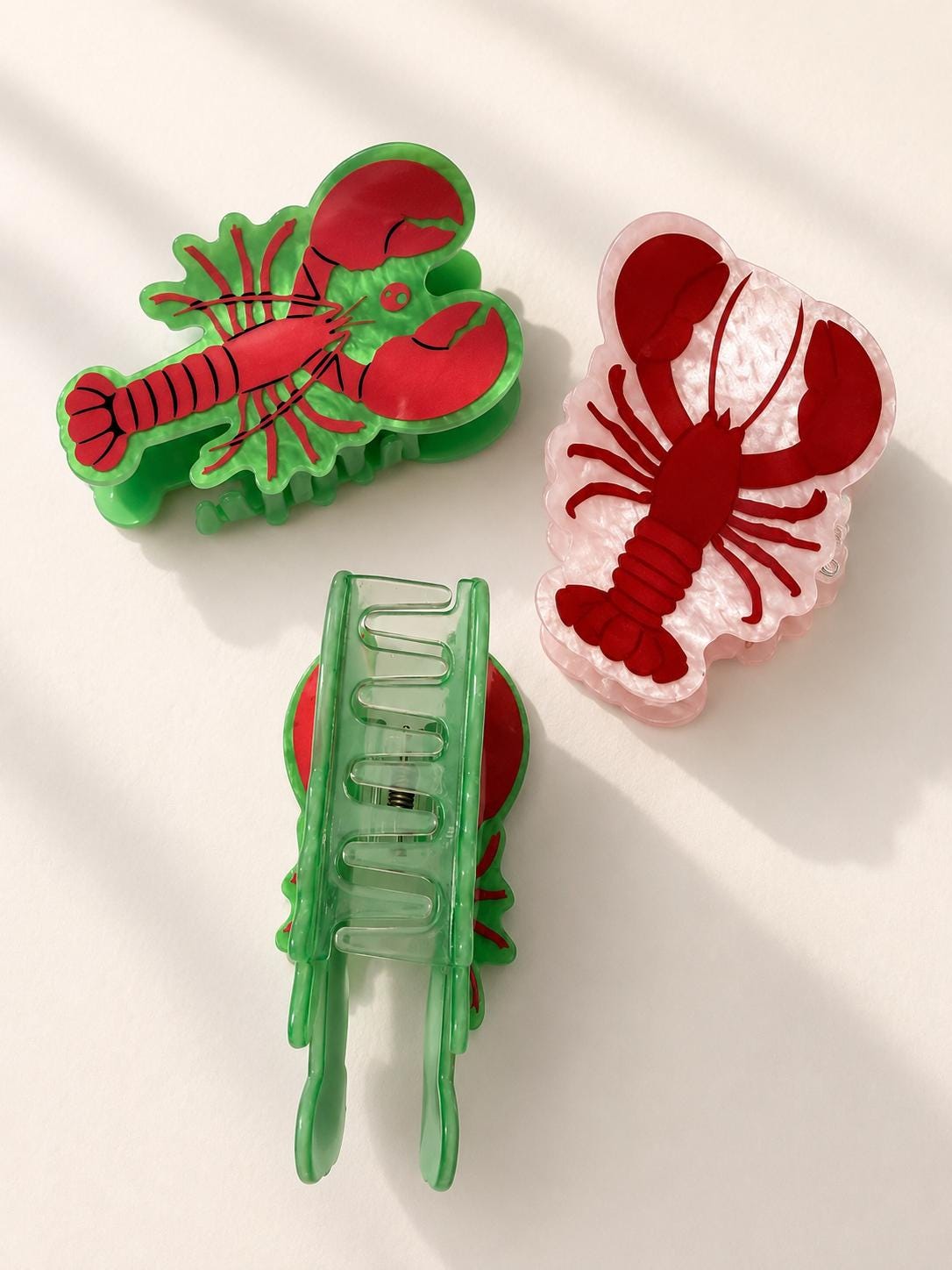Lobster Hair Clip Coastal Accessories Personalized Beach Gift
