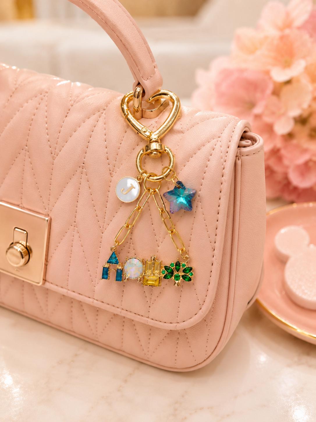 Cinderella Castle bag charm Backpack Charm Disney bag charm