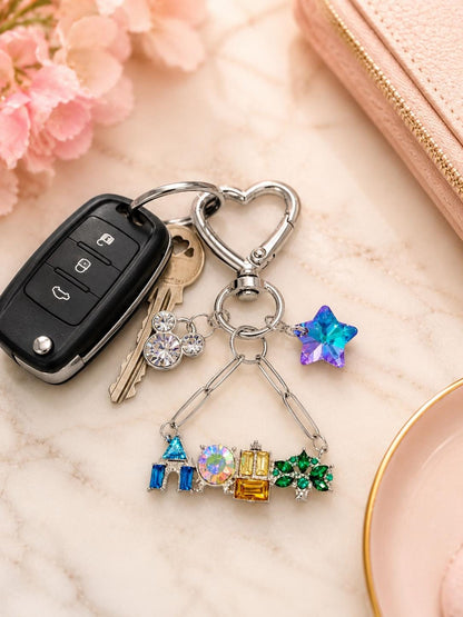 Cinderella Castle bag charm Backpack Charm Disney bag charm