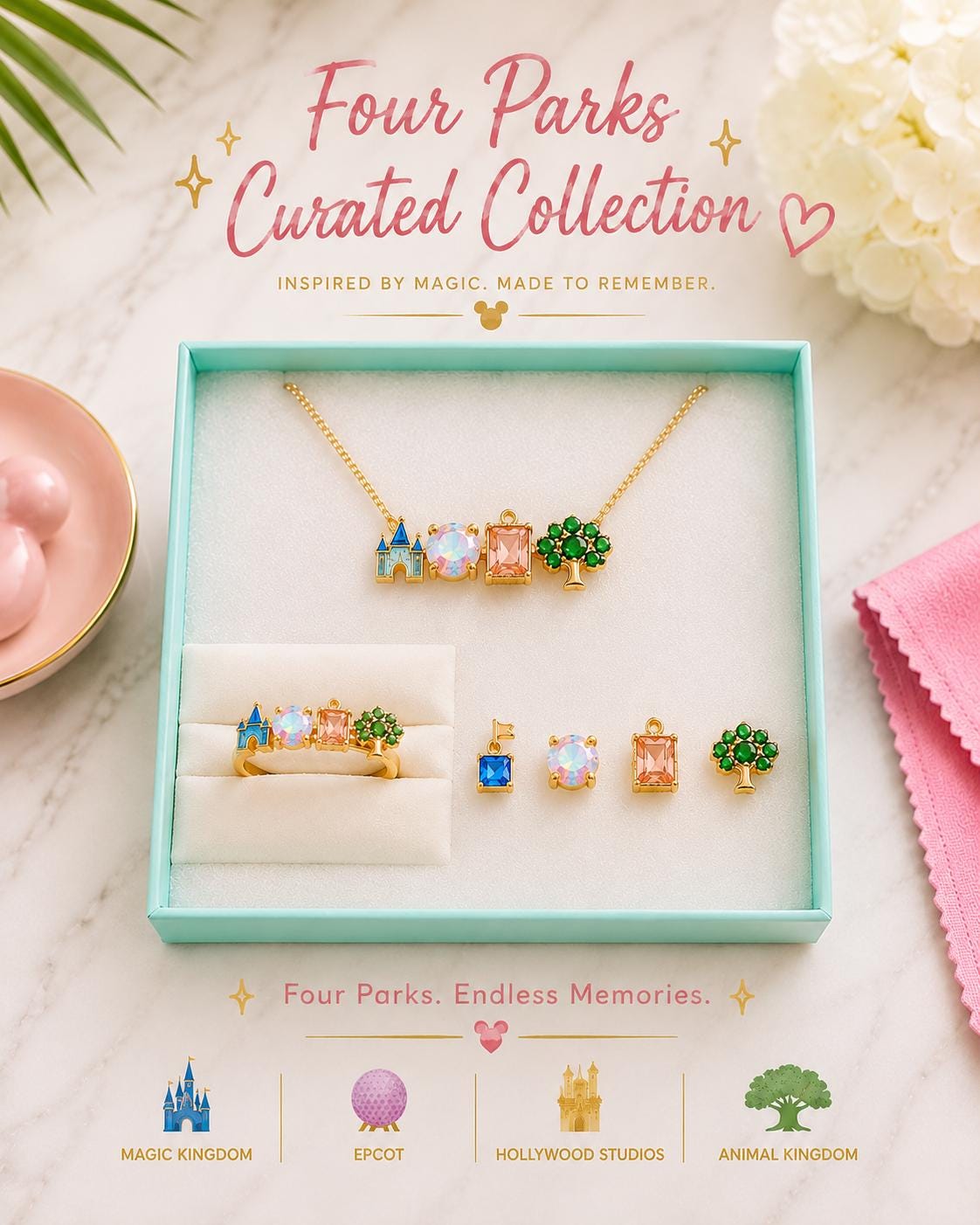 Four Parks Jewelry Set Necklace & Earrings