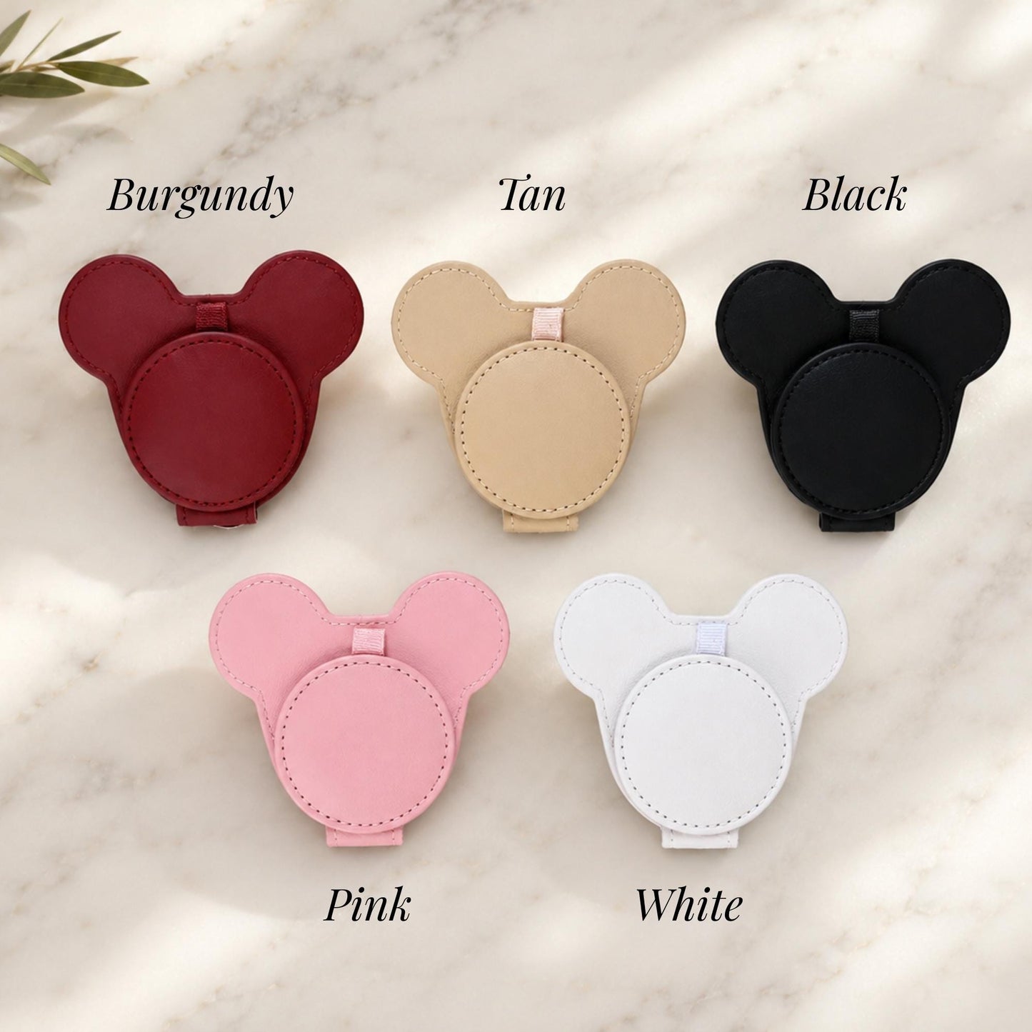 Mouse Ear Sunglasses Visor Clip Car Accessory