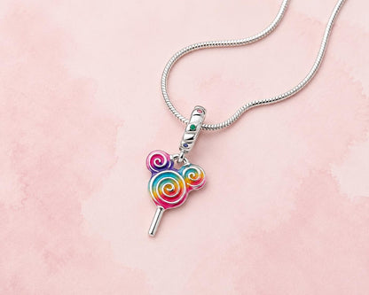 Mouse Ear Charm Lollipop Candy Jewelry