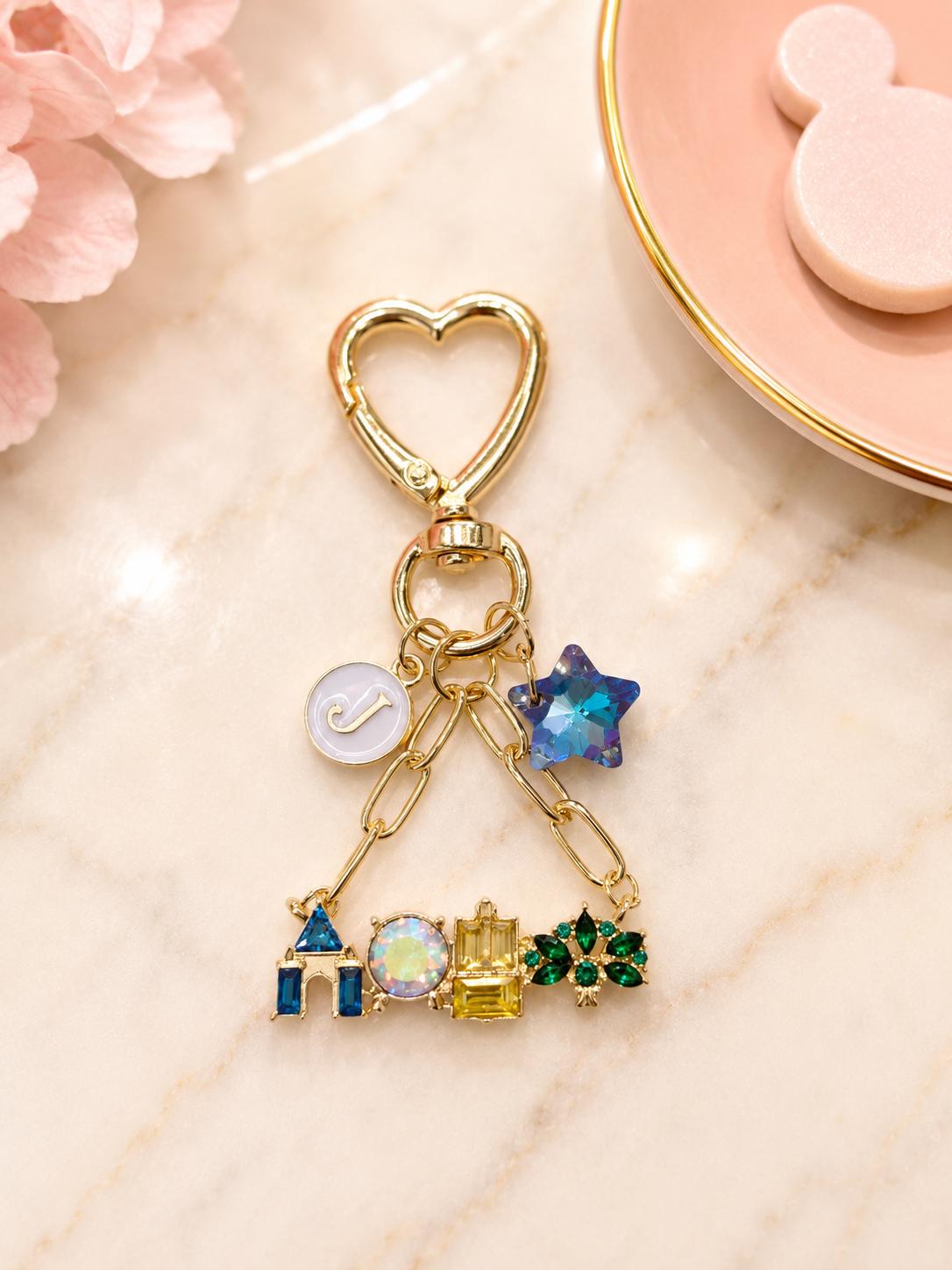 Cinderella Castle bag charm Backpack Charm Disney bag charm